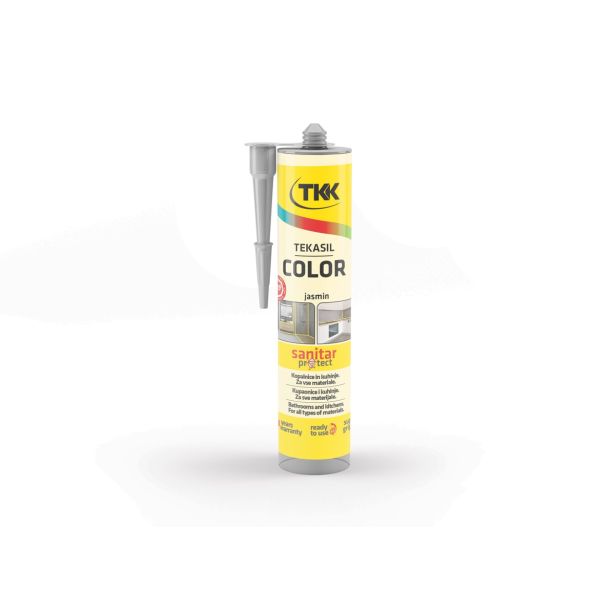SILIKONSKA TESNILNA MASA TEKASIL COLOR JASMIN 300 ML