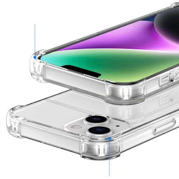 SILIKONSKI OVITEK ANTISHOCK ZA IPHONE 15 - PROZOREN