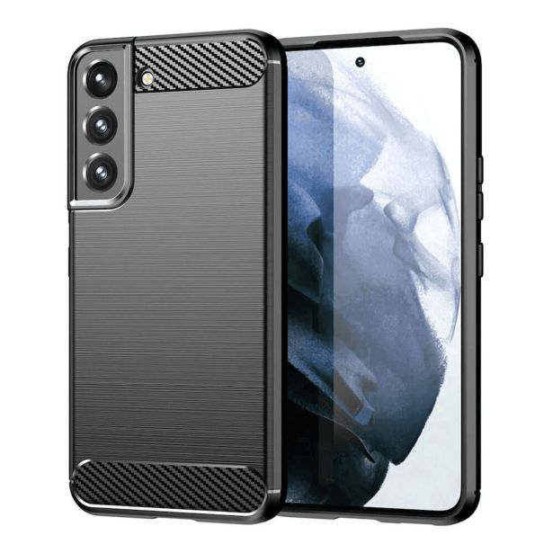 SILIKONSKI OVITEK ZA SAMSUNG GALAXY A16 - MAT CARBON ČRN