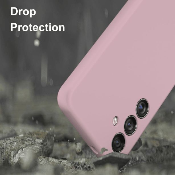 SILIKONSKI OVITEK ZA SAMSUNG GALAXY A16 - MAT LIQUID ROZA
