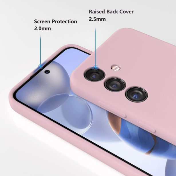 SILIKONSKI OVITEK ZA SAMSUNG GALAXY A16 - MAT LIQUID ROZA