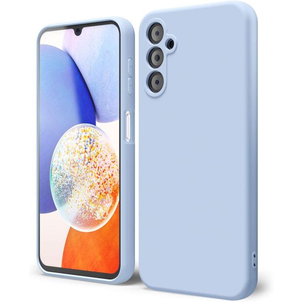 SILIKONSKI OVITEK ZA SAMSUNG GALAXY A16 - MAT LIQUID SVETLO MODER