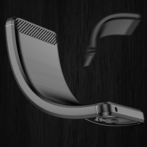 SILIKONSKI OVITEK ZA SAMSUNG GALAXY S25 ULTRA 5G - MAT CARBON ČRN