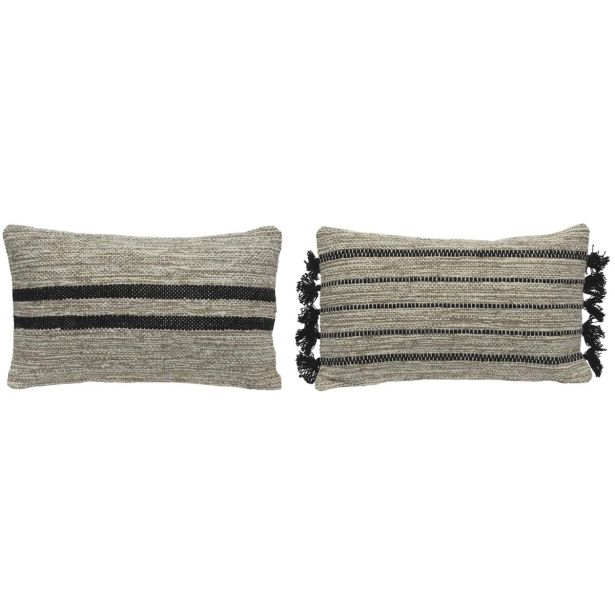 OKRASNI VZGLAVNIK DECORIS SIVA, 50X30 CM, SORT