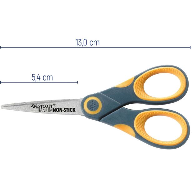 ŠKARJE WESTCOTT TITANIUM NON STICK 12.7 CM E-33650 00