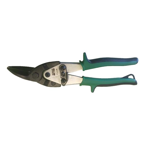 ŠKARJE ZA PLOČEVINO BAHCO 250 MM ZGLOBNE DESNE MA411