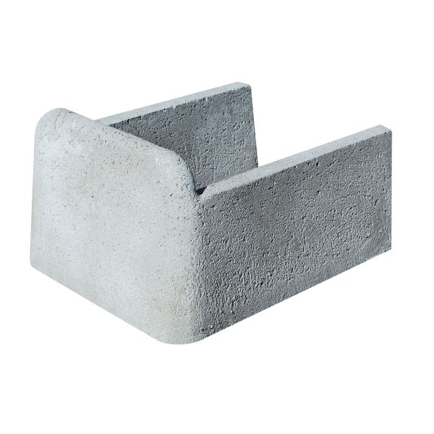 BETONSKI IZDELEK JARC ŠKARPNICA SKLEDA 33X30X18 CM SIVA