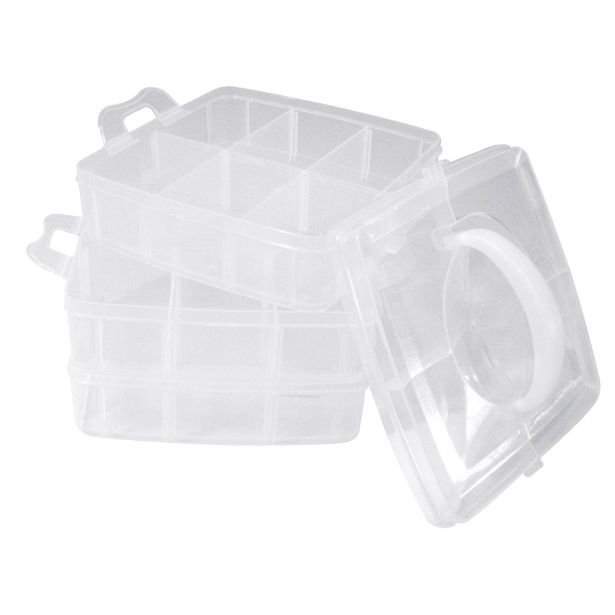 ŠKATLA RAYHER Z ROČAJEM 15.5X15.5X12.9 CM