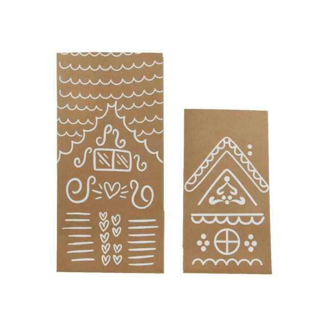 ŠKATLA ZA SHRANJEVANJE DECORIS DARILNA VREČKA NOVOLETNA 11X6.5X22.5 CM