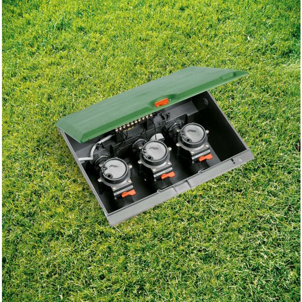 ŠKATLA ZA TRI MAGNETNE VENTILE V 3