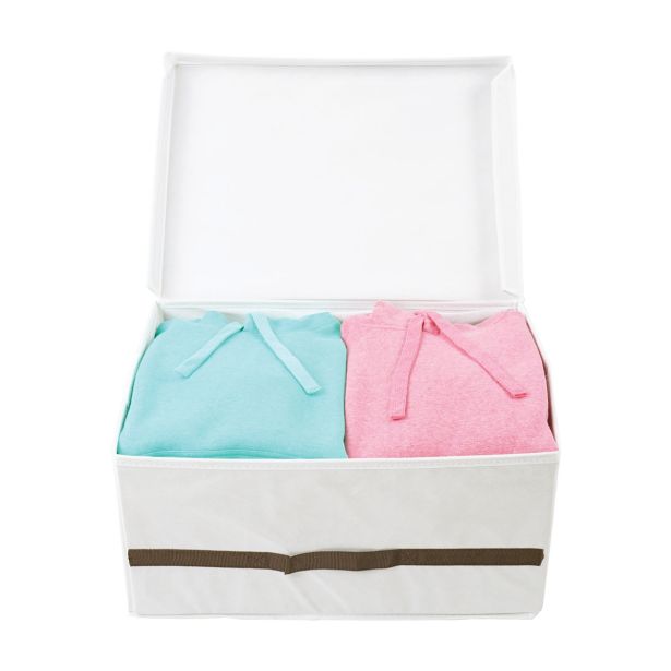 ŠKATLA/ZABOJ CORONET 50X38X24 CM L OJAČANA S KARTONOM