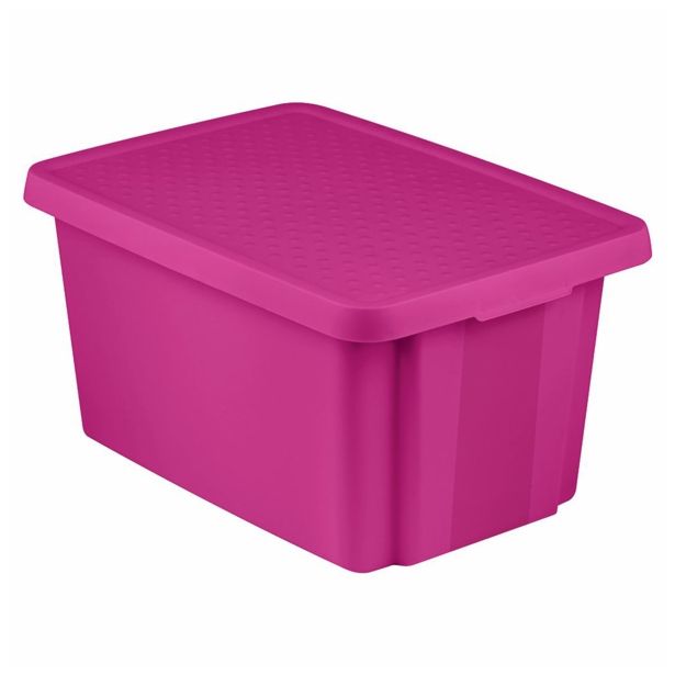 ŠKATLA/ZABOJ CURVER ESSENTIALS 30X39X21 CM 16L VIJOLA