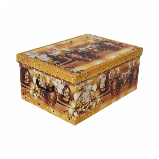 ŠKATLA/ZABOJ MISSSPACE MAXI 51X37X24 CM NOVOLETNI MOTIV