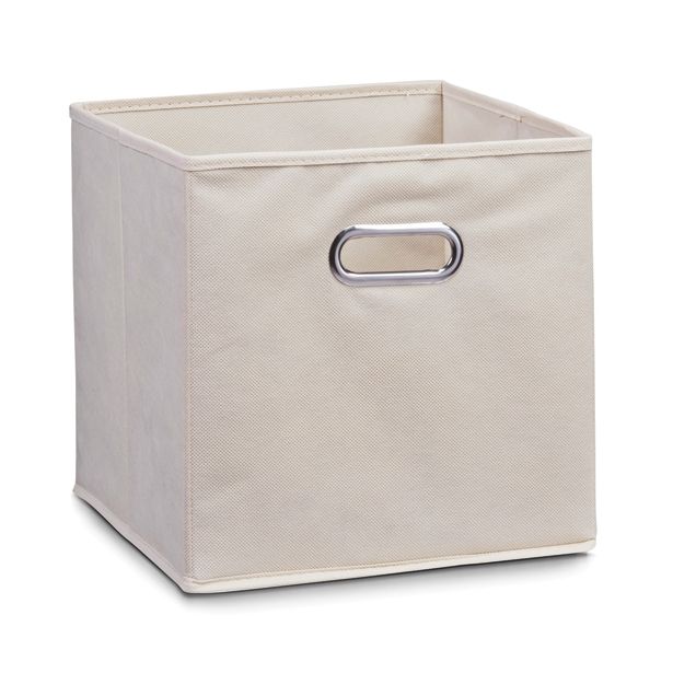 ŠKATLA/ZABOJ ZELLER PRESENT 28X28X28 CM BEŽ