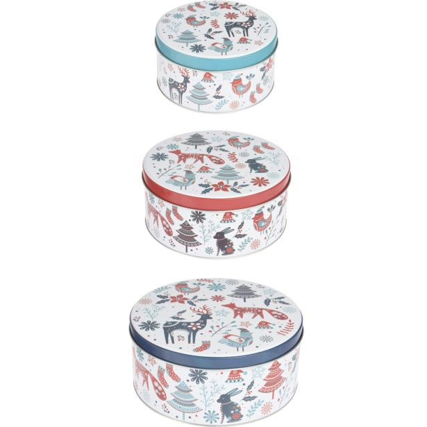 SHRANJEVANJE PECIVA EH ŠKATLE ZA PIŠKOTE LITOGRAF 3/1, OKROGLA