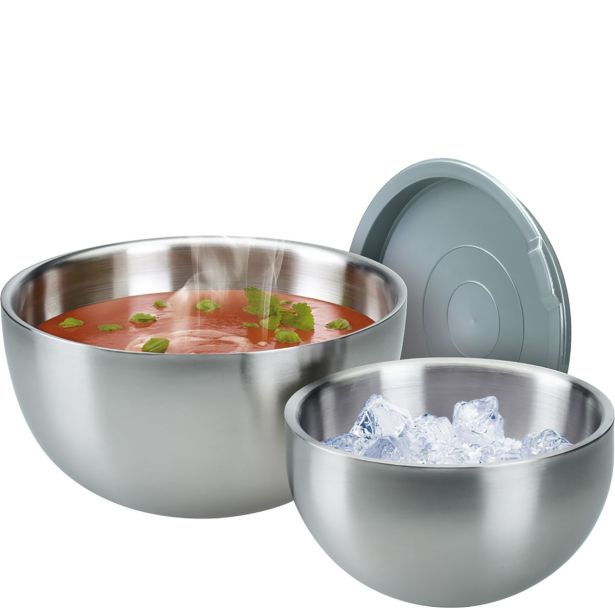 POSODA ZA PRIPRAVO HRANE GSW 18 CM 1.3 L SKLEDA TERMO S POKROVOM