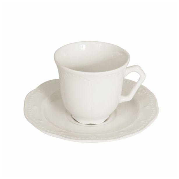 SKODELICA KAROLINA S PODSTAVKOM 0.25 L GLORIA BONE CHINA