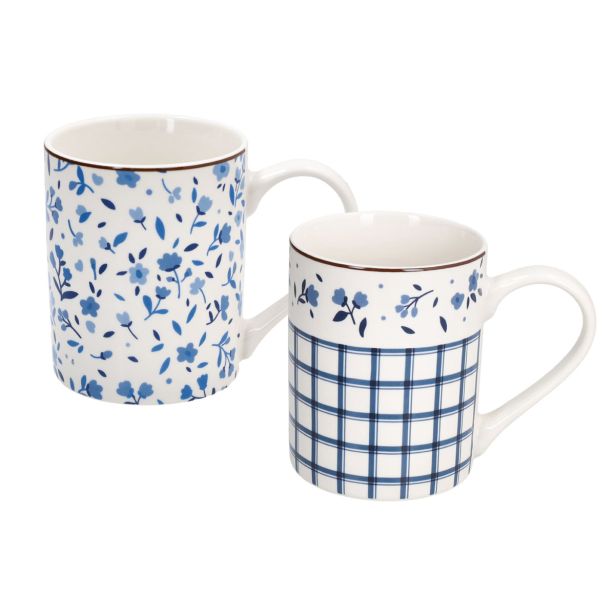 SKODELICA / LONČEK TOGNANA 330 ML IRIS COTTAGE RAZLIČNI DEKORJI