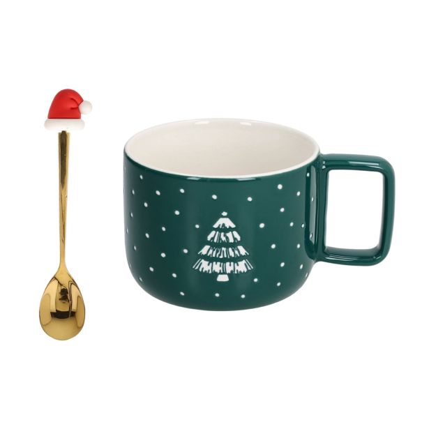 SKODELICA / LONČEK TOGNANA 420 ML NATALE HOLIDAY BLEND Z ŽLIČKO KAPA