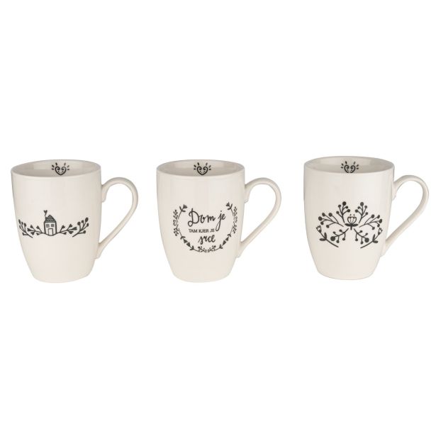 SET SKODELIC IN LONČKOV ALPEKS 3 DELNI DOM JE TAM KJER JE SRCE 350 ML