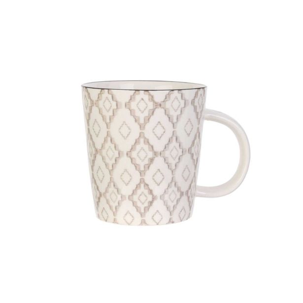 SKODELICA / LONČEK HOME DECO 250 ML DEKOR MIRAGE PORCELAN