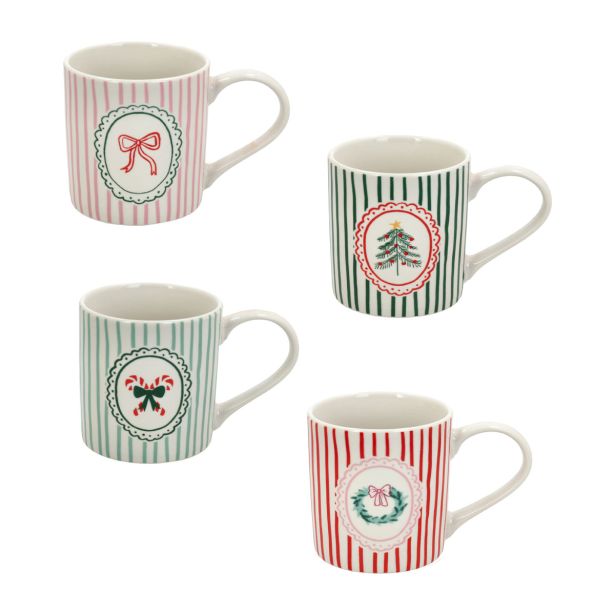 SKODELICA / LONČEK TOGNANA 350 ML NATALE JOLLY LINES RAZLIČNI DEKOR