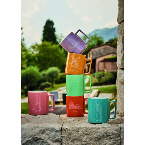 SKODELICA / LONČEK TOGNANA 360 ML IRIS CITY