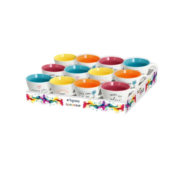 SKODELICA / LONČEK TOGNANA 450 ML IRIS COLOR BLOCK