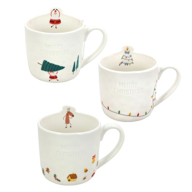 SKODELICA / LONČEK TOGNANA 450 ML NATALE MERRY MOMENTS