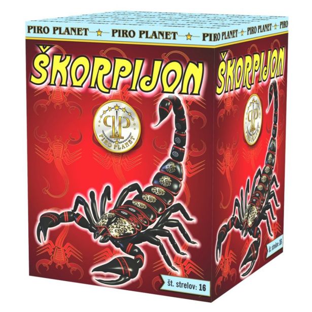 BATERIJA PIRO PLANET ŠKORPIJON + TORO PAKET 448 G / KAT. F2