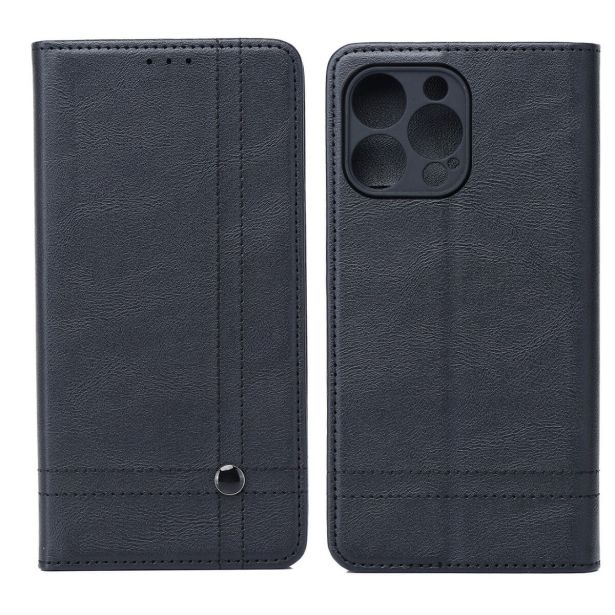 SLEEK PREKLOPNA TORBICA XIAOMI REDMI NOTE 14 5G - ČRNA