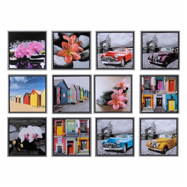 SLIKA BRODNIK DEKORATIVNO PLATNO 50X50 CM SORTIRANO