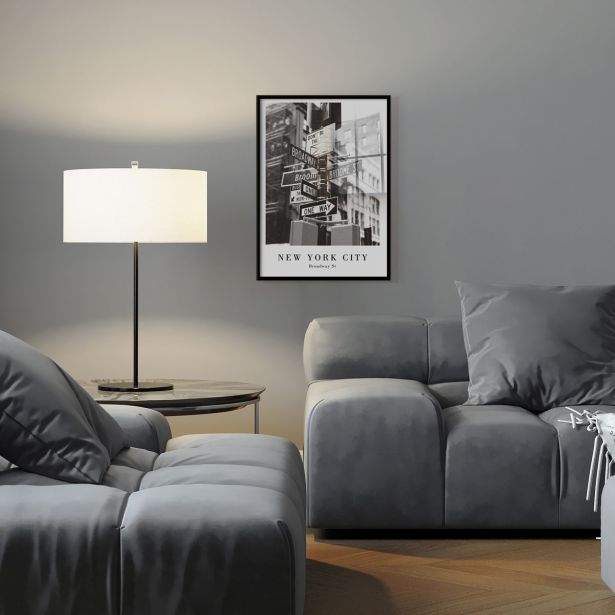 SLIKA STYLER BROADWAY STREET Z OKVIRJEM 50X70 FP035