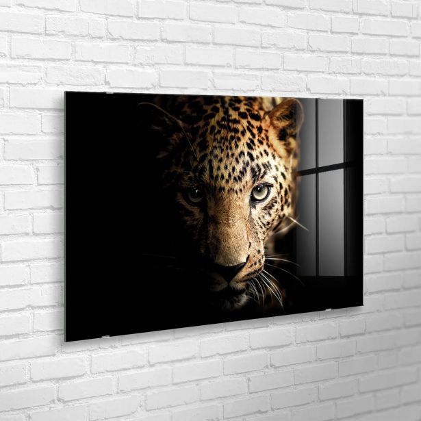 SLIKA STYLER LEOPARD STEKLENA 70X100 GL246