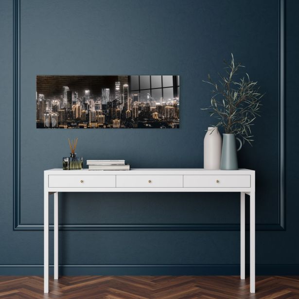 SLIKA STYLER SHINING CITY STEKLENA 30X80 GL466