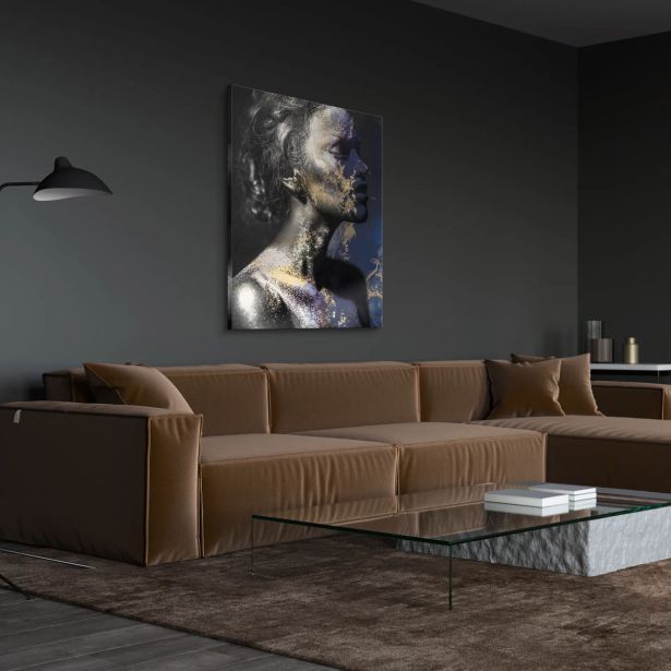 SLIKA STYLER PLATNO BLUE&GOLD 70X100 ST650