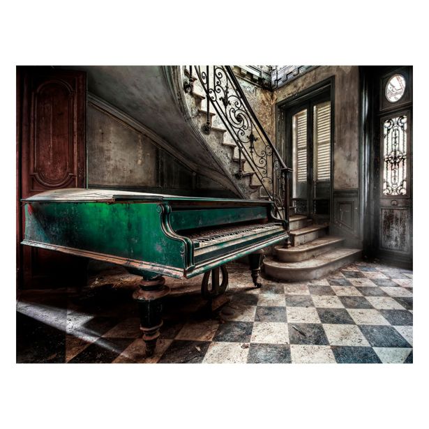 SLIKA STYLER PLATNO GREEN PIANO 85X113X2.8 EX518