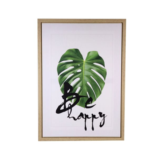 SLIKA TOGNANA BE HAPPY 50X70 CM