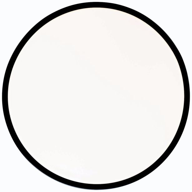 NADGRADNA STROP. SVETILKA SLIMLINE 1X12W, WW, ČRNA FI 330 MM