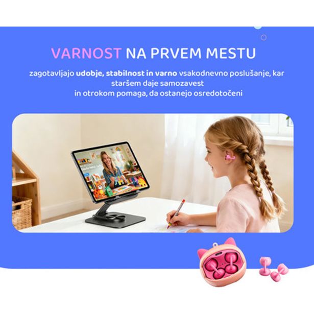 SLUŠALKE BLACKVIEW AIRBUDS K1 BREZŽIČNE OTROŠKE, BT 6.0