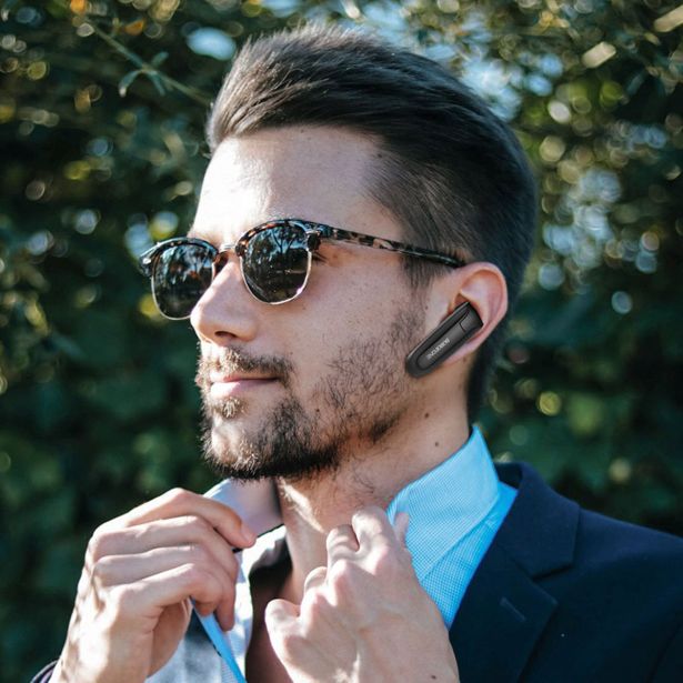 BOROFONE BC21 BLUETOOTH SLUŠALKA - ČRNA