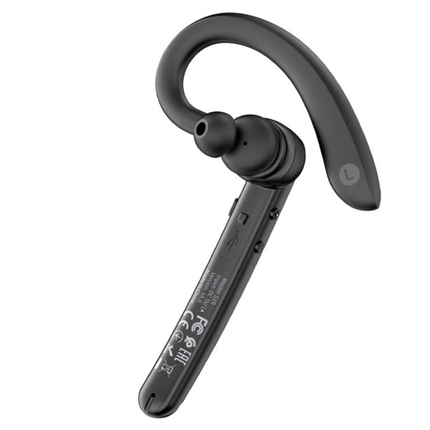HOCO BLUETOOTH SLUŠALKE S19 Z ENC ODSTRANJEVANJEM ŠUMOV - SIVO ČRNA