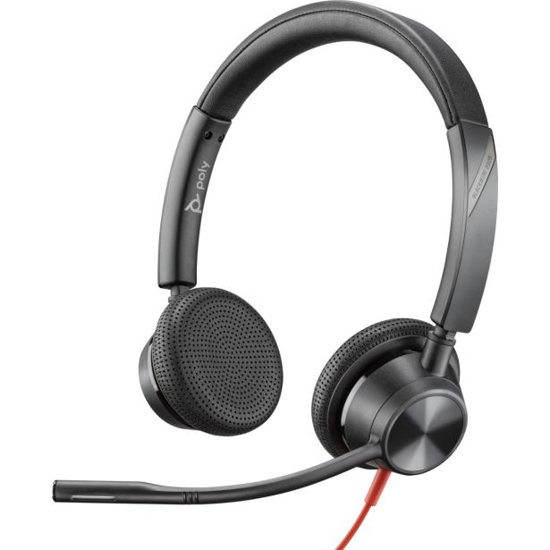 SLUŠALKE HP POLY BLACKWIRE 3325 TEAMS/STEREO/USB-C
