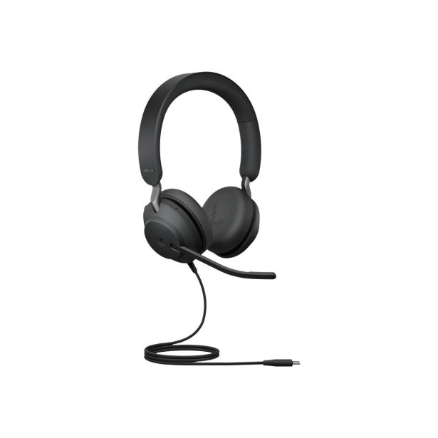SLUŠALKE JABRA EVOLVE2 40 SE MS/WIRED/USB-C/NOISE-ISO.