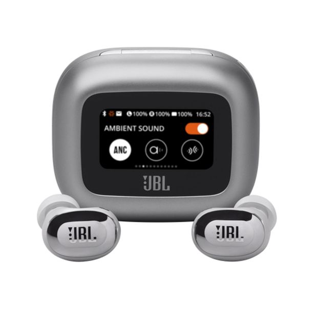 SLUŠALKE JBL LIVE BUDS 3 SREBRNA