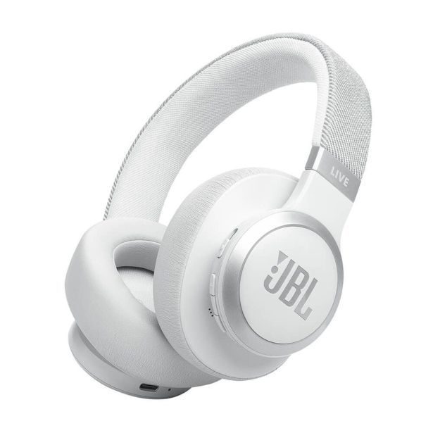 SLUŠALKE JBL LIVE770NC BELE