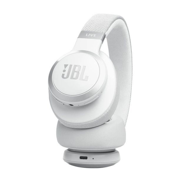 SLUŠALKE JBL LIVE770NC BELE