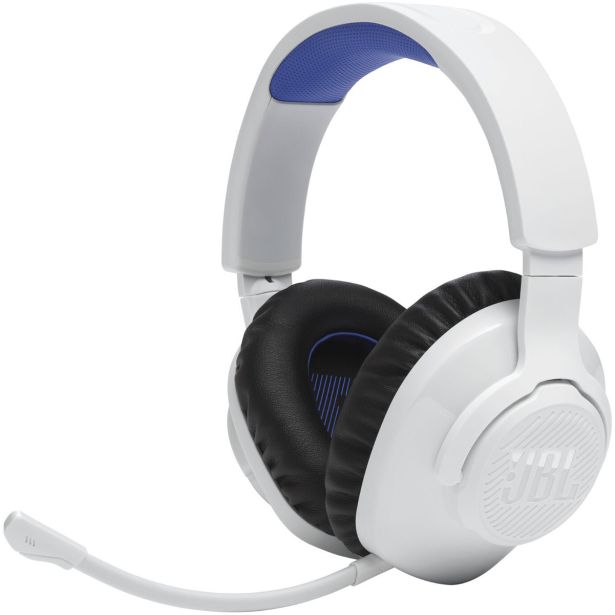 SLUŠALKE JBL QUANTUM 360P BELA-MODRA