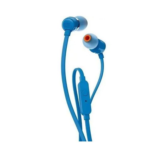 SLUŠALKE JBL T110 MODRA