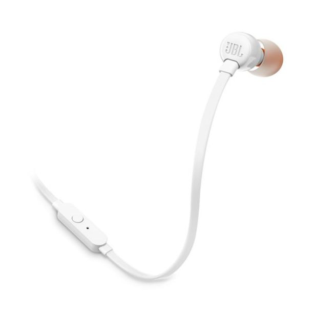 SLUŠALKE JBL T110E BELA